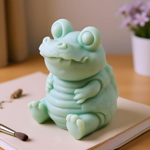 Crocodiles Candle Molds for DIY Candle Making Polymer Clay Craft Home Decoration Aromatherapy Plaster Candle in Saudi Arabia