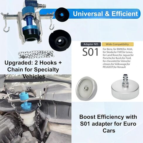 altivox 1PCS Master Cylinder Bleeder Adapter, 35mm,45mm, and 55mm Diameters (Measured Including The Seal) in an Integrated Design Brake Bleeder Adapter Compatible with Most Vehicle Brands Cars in Saudi Arabia