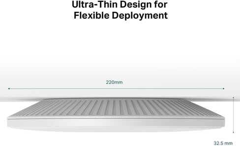 Omada EAP772 | BE11000 Tri-Band Wi-Fi 7 Wireless Access Point | 1 x 2.5 GB PoE+ Port | Multi-Link Operation, SDN Integrated | Cloud Access & Omada App | w/o DC Adapter in Saudi Arabia