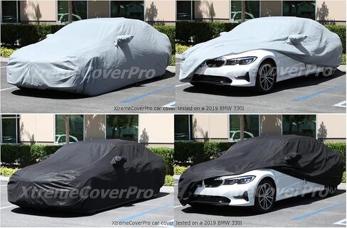غطاء سيارة يناسب 2019 2020 2021 2022 2023 2024 2025 BMW 330I 340I 328D M340I M3 XTREMECOVERPRO Diamond Series رمادي in Kuwait