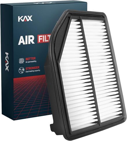 فلتر هواء المحرك KAX، CA10755 بديل لـ Grand Cherokee Sienna Highlander Durango Avalon RX350 ES350 وسائط فلتر الهواء المتقدمة وزيادة التسارع in Saudi Arabia