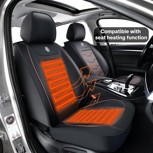 Car Seat Cover for Subaru Outback 2010-2024, Gray Car Seat Covers, Waterproof PU Leather, Full Set of 5 Seats, Non-Slip, Easy to Clean and Install, Beautify Interior in Saudi Arabia