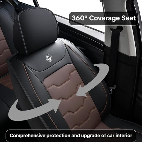 Car Seat Cover for Subaru Outback 2010-2024, Gray Car Seat Covers, Waterproof PU Leather, Full Set of 5 Seats, Non-Slip, Easy to Clean and Install, Beautify Interior in Saudi Arabia