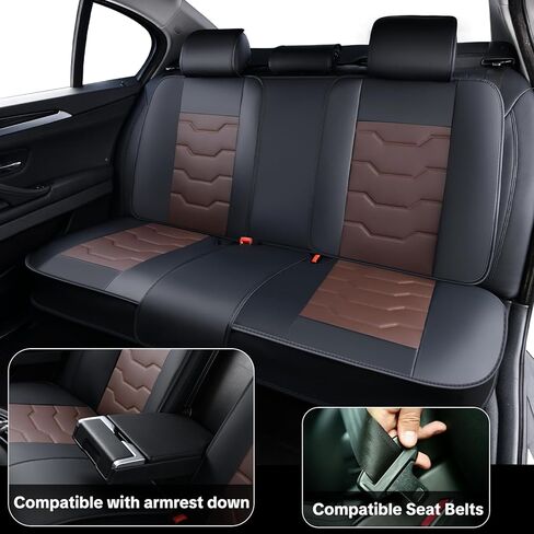 Car Seat Cover for Subaru Outback 2010-2024, Gray Car Seat Covers, Waterproof PU Leather, Full Set of 5 Seats, Non-Slip, Easy to Clean and Install, Beautify Interior in Saudi Arabia