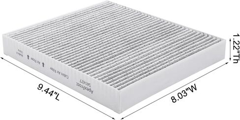 Premium Cabin Air Filter, Compatible with Cadillac XT4, XT5, XT6, Buick Encore GX, Enclave, Envision, Encore, Chevrolet Silverado, Blazer, Camaro, Cruze, Impala, GMC Sierra, Terrain, Acadia in Saudi Arabia