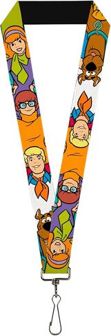 Buckle-Down Scooby Doo Lanyard, Scooby Doo 5 Character Poses Stack, Elastic in Saudi Arabia