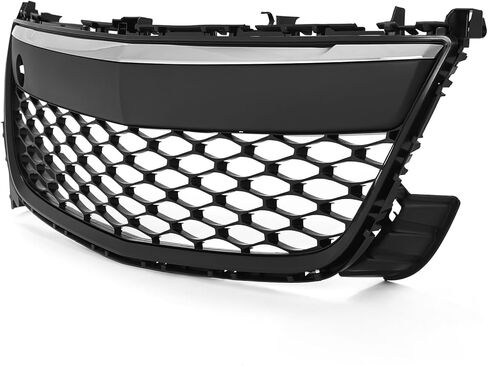 Suitable for Front Lower Grille Compatible with 2010-2012 Mazda CX-7 – Chrome & Black Replacement Grill, MA1036121, EH44501T0H in Saudi Arabia