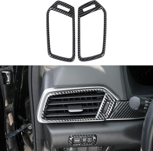 YINGTUU for Honda Accord 10th Gen 2018 2019 2020 2021 2022 ملحقات ملصقات داخلية مركز مسند الذراع غطاء صندوق السيارة الشارات نمط ألياف الكربون in Kuwait