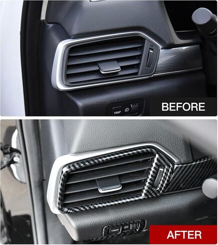 YINGTUU for Honda Accord 10th Gen 2018 2019 2020 2021 2022 ملحقات ملصقات داخلية مركز مسند الذراع غطاء صندوق السيارة الشارات نمط ألياف الكربون in Kuwait
