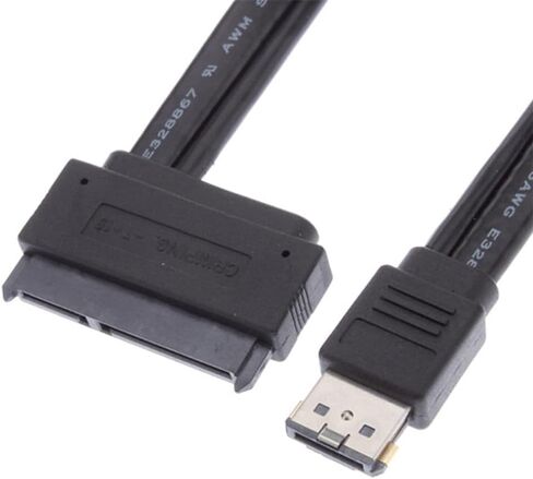 xiwai USB 3.0 إلى الطاقة عبر eSATA DC5V محول USB2.0 إلى HDD/SSD/ODD eSATAp محول Type-A USB المضيف إلى كابل قرص جهاز ESATA in Kuwait