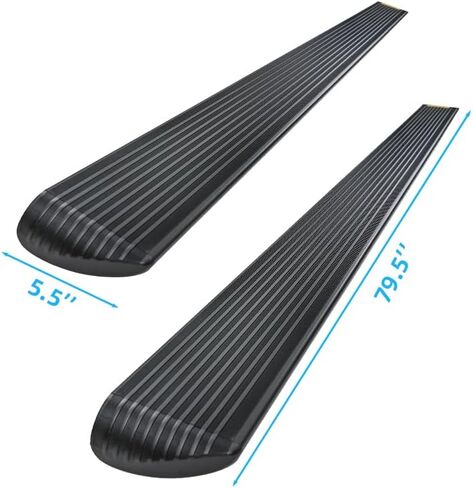 Electric Running Boards Compatible with Tesla Cybertruck – Weight Capacity Over 800Lbs Heavy-Duty Aluminum Alloy Side Steps Automatic Power Steps with All-Weather Anti-Slip in Saudi Arabia