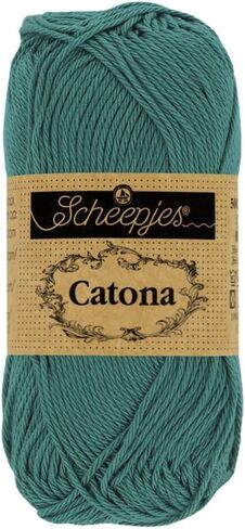 Scheepjes Catona Yarn - 391 Deep Ocean in Saudi Arabia