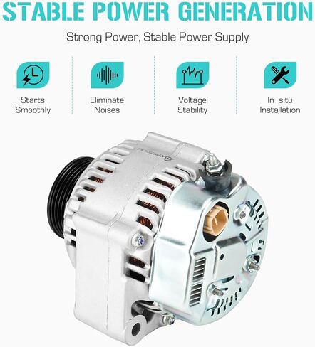 New Alternator 2.3L for Acura CL 1998-1999, for Honda Accord 1998-2002, 31100-PAA-A01, 31100-PAA-L71 in Saudi Arabia