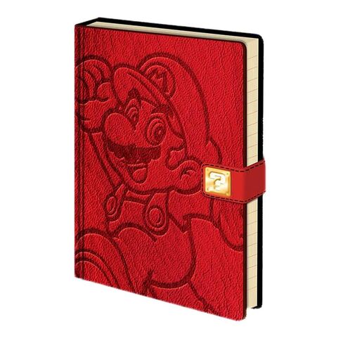 Premium Super Mario A5 Notebook, red in Saudi Arabia