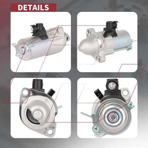 استبدال Hyanne 10914N Starter لـ HONDAACCORD 2013-2017 HONDACIVIC 2016-2021 HONDACR-V 2015 2016 OE#:31200-5A2-A01 31200-5A2-A51 312005A2A01 312005A2A51 in Saudi Arabia