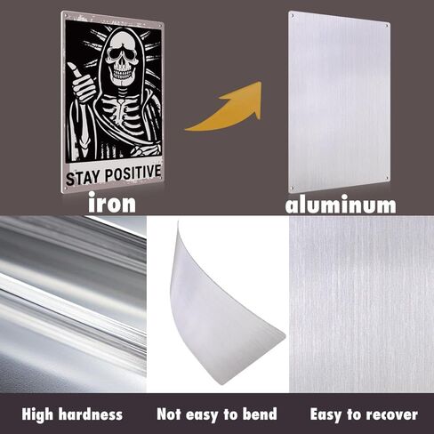 لوحة الألومنيوم 769 علامة معدنية مضحكة ديكور القراصنة الرجال الميتين لا يقولون حكايات علامة رجل كهف ديكور للرجال المرآب عظمتين جمجمة هيكل عظمي الألومنيوم لوحة علامات لوحات علامات الرجعية للمنزل مكتب in Kuwait