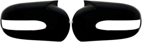 For Benz E-class W211 E320 E350 E500 E55 AMG 2003-2006 Side Door Rearview Side Mirror Cover Caps M Style(Carbon Look) in Saudi Arabia