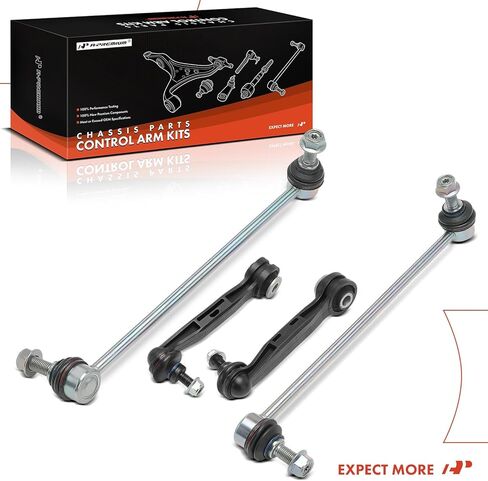 A-Premium Set of 4, Front & Rear Sway Bar Link Stabilizer Link Kit, Compatible with BMW X3 2018-2023, X4 2019-2023 in Saudi Arabia