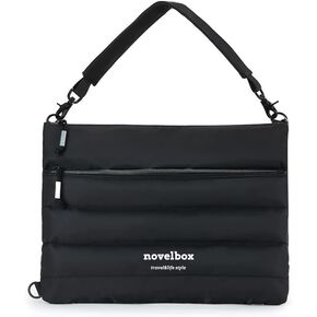 novelbox Laptop Sling Bag, 14 Inch Waterproof Messenger Bag with Anti-Theft Pocket, Lightweight Crossbody Chest Bag for Men & Women, Fit MacBook, Tablet, Travel, College, Business in Saudi Arabia