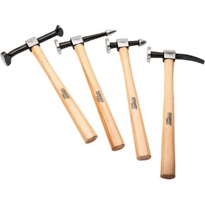 Fairmount Tools 4 Piece Professional Auto Body Hammer Set | Short Reach Utility Pick | Cross Chisel | Long Reach Utility Pick | Door Skin Hammer in Saudi Arabia