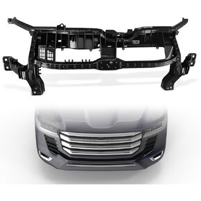 دعم الرادياتير المركزي YHTAUTO مناسب لسيارة Ford Transit-150 Transit-250 Transit-350 Transit-350 HD 2015-2021 تم تصميمه حتى يناير 2022، مجموعة دعم قلب الرادياتير من البلاستيك مع الفولاذ in Saudi Arabia
