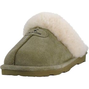 Bearpaw Loki Ii 2 - Women's Sheepskin Slippers Black Corduroy - 6 Medium in Saudi Arabia