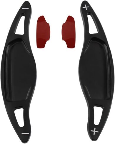 Aluminum Alloy Steering Wheel Paddle Extension Sticker Steering Wheel Shift Paddle For Kia Stinger 2018-2023, Kia Soul GT-Line Turbo 2020-2022(red) in Saudi Arabia