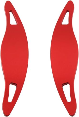 Aluminum Alloy Steering Wheel Paddle Extension Sticker Steering Wheel Shift Paddle For Kia Stinger 2018-2023, Kia Soul GT-Line Turbo 2020-2022(red) in Saudi Arabia