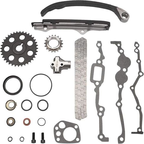 مجموعة أدوات سلسلة التوقيت TK3005 لـ 1990-1994 Nissan D21 لـ 1995-1997 Nissan PICKUP لـ 1989-1990 Nissan 240SX لـ 1990-1992 Nissan STANZA لـ 1990 Nissan AXXESS 2.4L L4 12 صمامًا رمز "KA24E" SOHC المحرك in Saudi Arabia