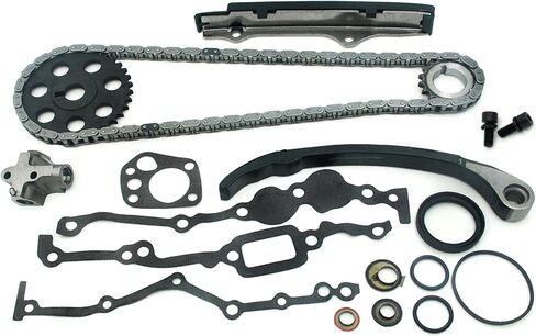 مجموعة أدوات سلسلة التوقيت TK3005 لـ 1990-1994 Nissan D21 لـ 1995-1997 Nissan PICKUP لـ 1989-1990 Nissan 240SX لـ 1990-1992 Nissan STANZA لـ 1990 Nissan AXXESS 2.4L L4 12 صمامًا رمز "KA24E" SOHC المحرك in Saudi Arabia