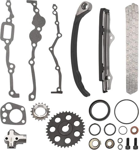مجموعة أدوات سلسلة التوقيت TK3005 لـ 1990-1994 Nissan D21 لـ 1995-1997 Nissan PICKUP لـ 1989-1990 Nissan 240SX لـ 1990-1992 Nissan STANZA لـ 1990 Nissan AXXESS 2.4L L4 12 صمامًا رمز "KA24E" SOHC المحرك in Saudi Arabia