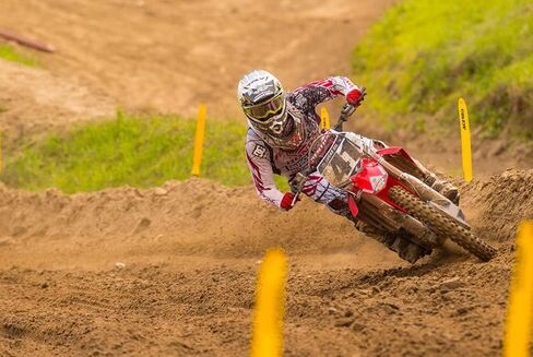 Renthal G163 أحمر / رمادي ماسي / وافل ناعم / ثابت قبضة موتوكروس مدببة in Kuwait