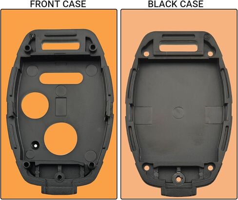 Upgraded Version Replacement Key Fob Shell fit for Honda 2003-2012 Accord 2006-2013 Civic EX 2009-2015 Pilot 2005-2006 CR-V Key Fob Cover No Cutting Required (3+1 Button) in Saudi Arabia