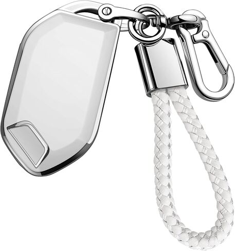 JOYEAR for KIA Key Fob Cover with Key chain Compatible with 2023 2024 2025 Kia Telluride，2024 2025 K4 K5 Sorento EV9，2025 Carnival Car Accessories (Silver-Grey, 5 Buttons) in Saudi Arabia