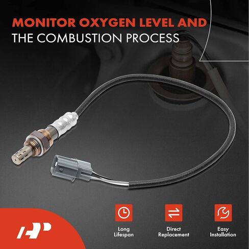 A-Premium O2 Oxygen Sensor Compatible with Honda Odyssey 2002 2003 2004, V6 3.5L, Upstream and Downstream, 2-PC Set, Replace # 12601759, 36531-P8D-J21 in Saudi Arabia