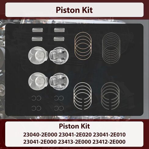 G4NC 2.0 Engine Rebuild Overhaul Kit w/Crankshaft Timing Chain Kit Head Gasket Set & Pistons Fit For Kia Soul KX3 K4 Sportage Hyundai Creta Elantra Mistra Sonata Tucson Santa i40 2.0L 2013-2022 in Saudi Arabia