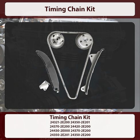 G4NC 2.0 Engine Rebuild Overhaul Kit w/Crankshaft Timing Chain Kit Head Gasket Set & Pistons Fit For Kia Soul KX3 K4 Sportage Hyundai Creta Elantra Mistra Sonata Tucson Santa i40 2.0L 2013-2022 in Saudi Arabia