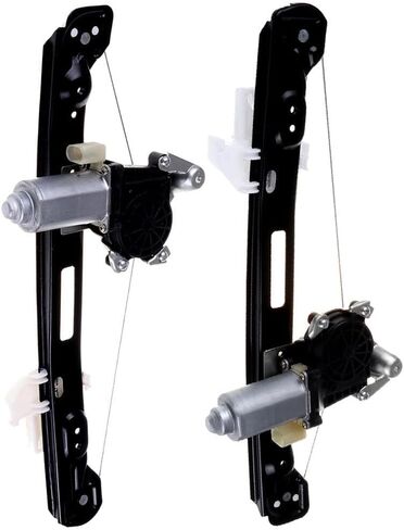 FINDAUTO 741-584 Window Regulator fit for 2000 2001 2002 2003 2004 2005 2006 2007 for Ford for Focus Window Regulator Assembly and Motor,Rear Left and Rear Right Side in Saudi Arabia