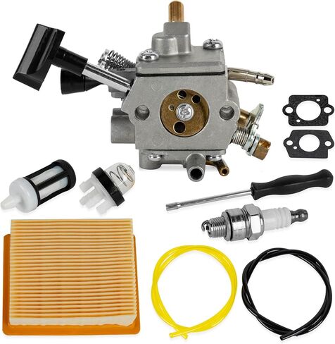 PSLER 4283 120 0601 42831200601 استبدال حقيبة الظهر منفاخ أوراق المكربن ​​Carb لطراز المحرك BR800 BR800CE BR800X مع حشوات فلتر الهواء وفلتر الوقود 4283-141-0300 in Saudi Arabia