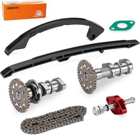 عمود الحدبات السحب والعادم مع شداد سلسلة توقيت الكاميرا لسوزوكي QuadSport 400 Z LT-Z400 2003-2014 12710-33H00 in Saudi Arabia