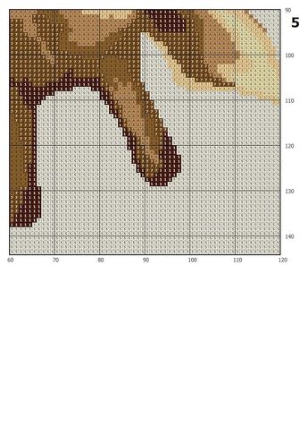 Generic Cross Stitch Pattern: Giraffe PDF, Modern, Easy for Beginners. Materials Not Included! in Saudi Arabia