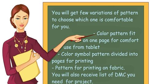 Generic Cross Stitch Pattern: Giraffe PDF, Modern, Easy for Beginners. Materials Not Included! in Saudi Arabia