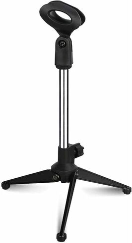 5 Core Desk Mic Stand • Angle Adjustable Table Tripod • Portable Desktop Microphone Stand • Includes Universal Mic Holder • Compatible w Dynamic Handheld Microphones MINI TRIPOD MIC STAND in Kuwait