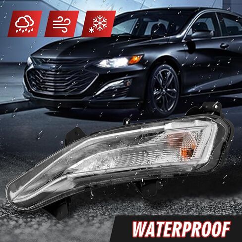 GM2562117 Front Bumper Fog Light Left Driver Side Enhance visibility for 2019 2020 2021 2022 2023 CHEVROLET MALIBU XL 84575553 in Kuwait