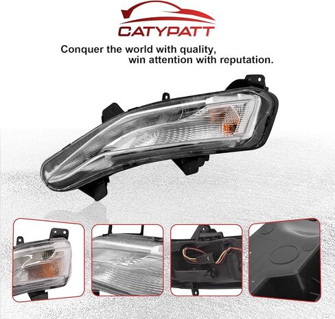 GM2562117 Front Bumper Fog Light Left Driver Side Enhance visibility for 2019 2020 2021 2022 2023 CHEVROLET MALIBU XL 84575553 in Kuwait