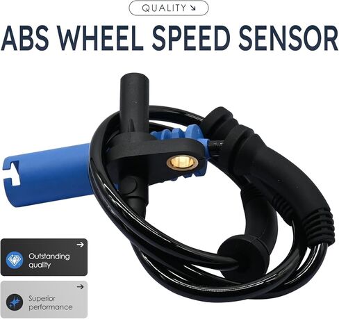 2Pcs Front Left and Right Abs Wheel Speed Sensor Compatible with BMW 525I 528I 530I 535I 545I 550I 645Ci 650Ci 650I 34526760045 Als457 04 05 06 07 08 09 10 2004 2005 2006 2007 2008 2009 2010 in Saudi Arabia