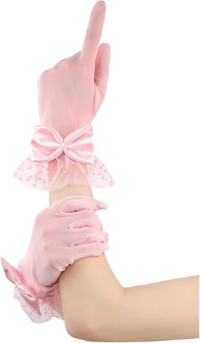 الفاسناتور القبعات للنساء قصيرة قفازات برباط الحجاب ريشة كنتاكي ديربي القبعات الشاي قبعة حفلات طقم قفازات 5 قطعة in Kuwait