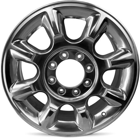 لـ 2011-2016 Ford F250SD حافة فضية مصقولة مقاس 20 بوصة - استبدال مباشر OE - عجلة سيارة جاهزة للطريق in Saudi Arabia