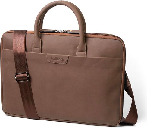 Bellblock Sleek Messenger Laptop Bag for Men & Women | Office & Travel Friendly | Luggage Strap Included | Cotton Canvas in Saudi Arabia