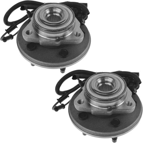 مجموعة محمل العجلات الأمامية والمحور من قطعتين من TRQ متوافقة مع 2002-2005 Ford Explorer 2003-2005 Lincoln Aviator Mercury Mountaineer in Saudi Arabia